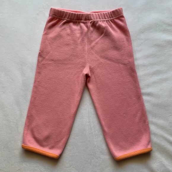Vintage Pink Butterfly Pants 12 months - Picture 4 of 4